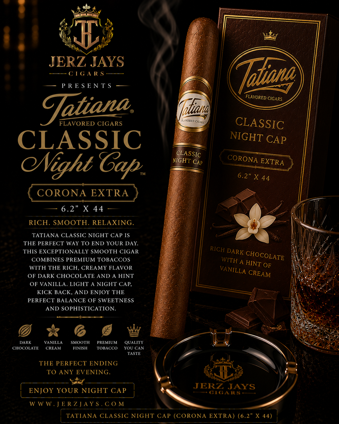 Tatiana Classic Night Cap