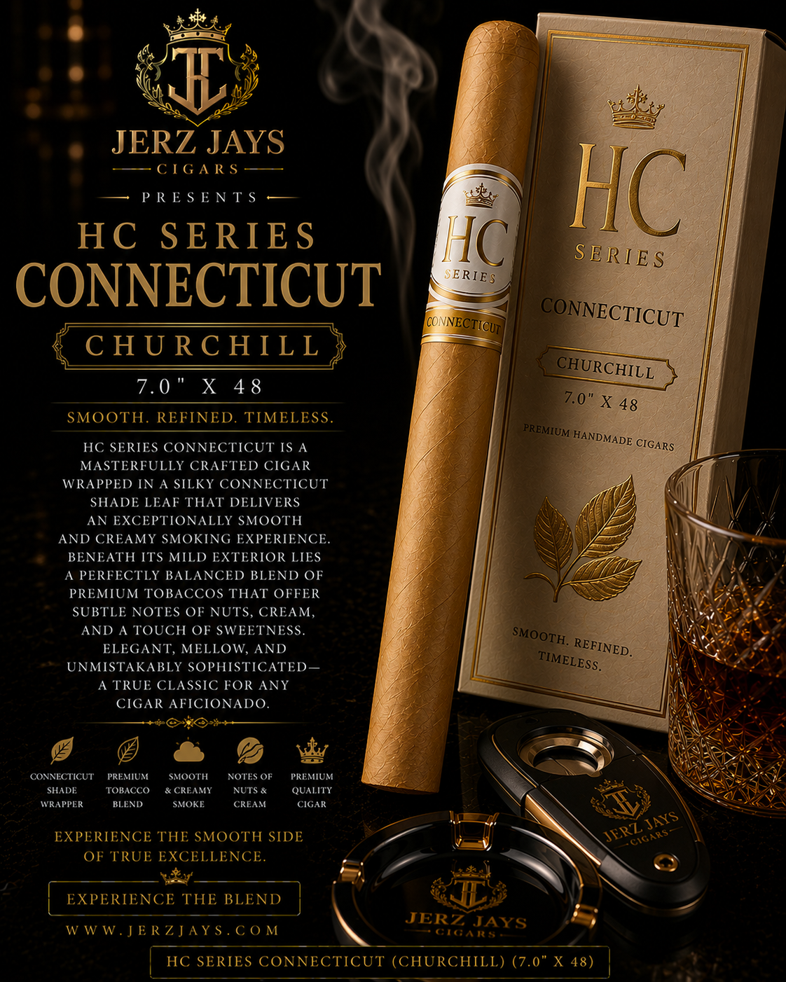 HC Series Connecticut (Churchill) (7.0"x48)