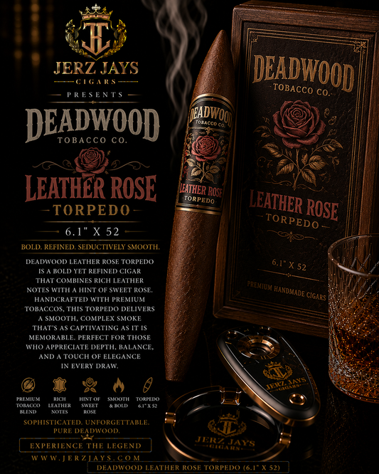 Deadwood Leather Rose Torpedo