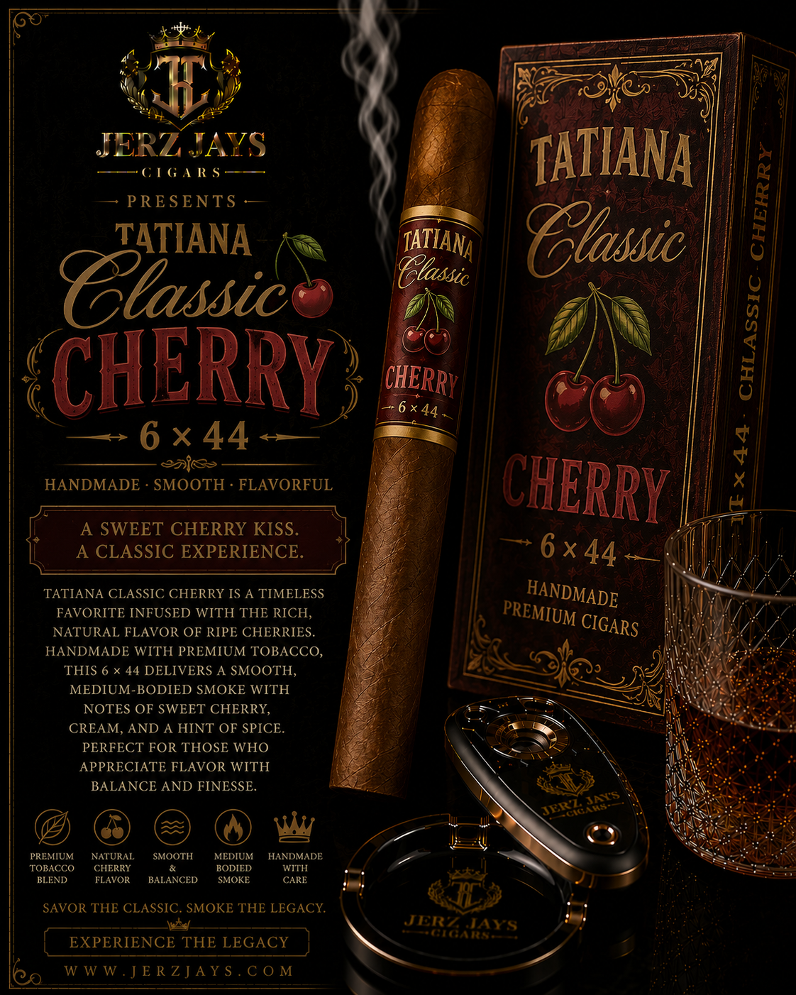 Tatiana Classic Cherry 6 × 44